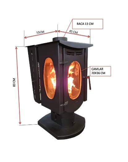 DESAN EVA MANUEL PELET SOBASI 10 KW ELEKTRIKSIZ DOKUM POTALI